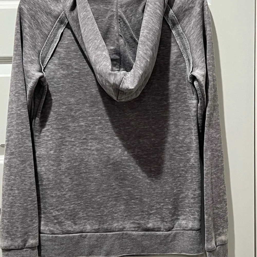 Women’s Roxy Gray SEA LA VIE Hoodie - Picture 6 of 7